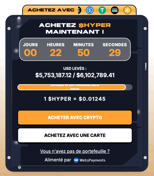 acheter bitcoin hyper