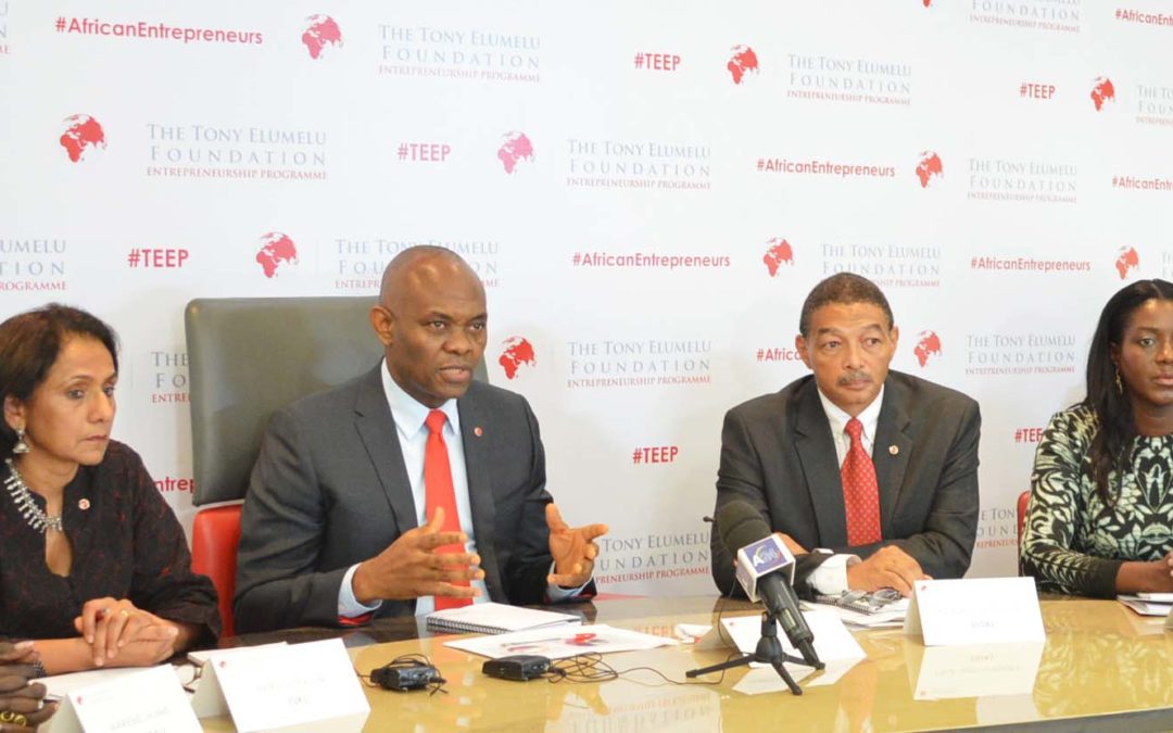 Tony Elumelu Entrepreneurship Programme returns in January 2016