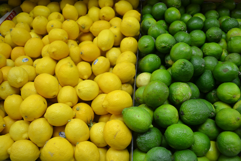 citron vert contre citron