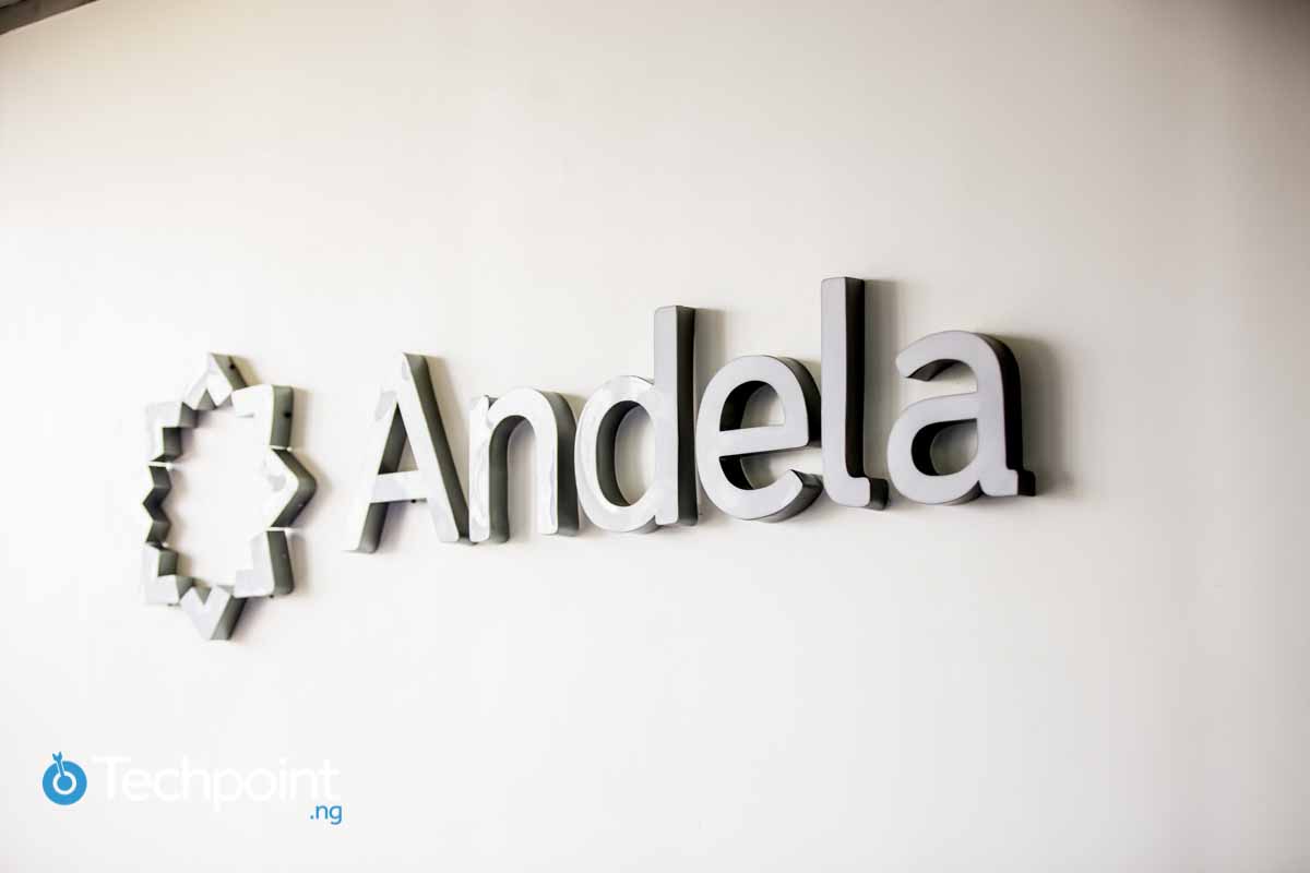 Andela logo (Andela Uganda launch)