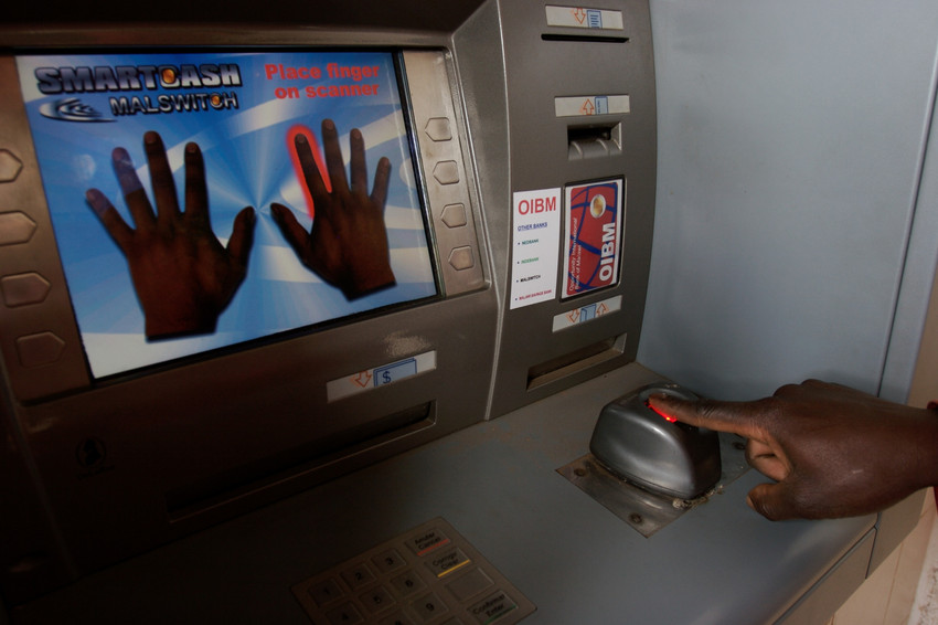 fingerprint ATM