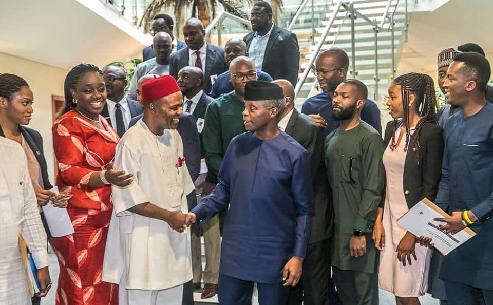 VP Osinbajo Groupe consultatif sur la technologie et la créativité