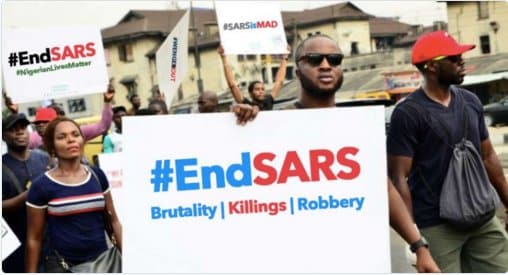 #EndSARS offline campaign