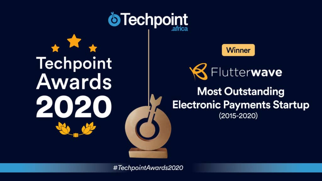 Techpoint Awards 2020 Winner Flutterwave