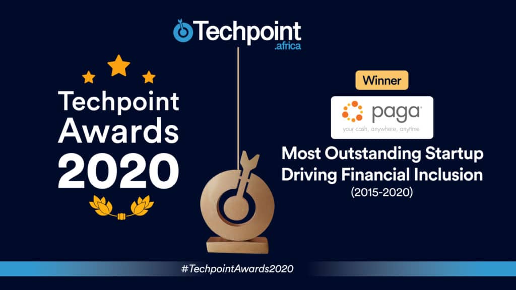 Techpoint Awards 2020 Winner Paga