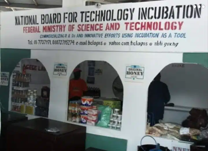 Technology Incubation Centre stand at Lagos Trade Fair, 2009. Source: Facebook