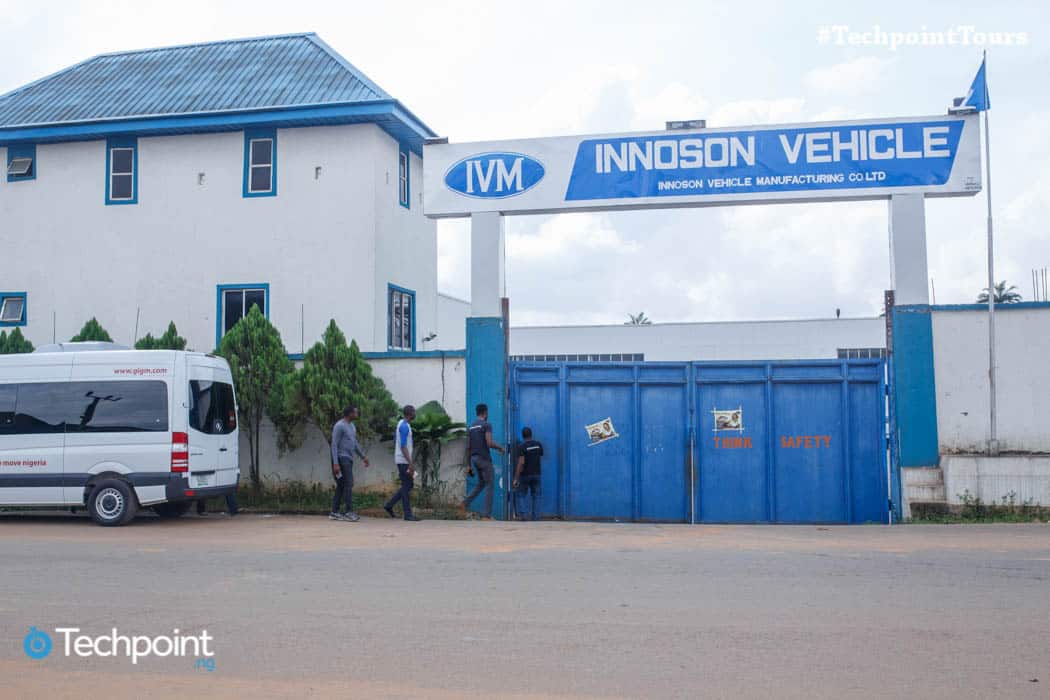 Fabrication de véhicules Innoson IVM 84