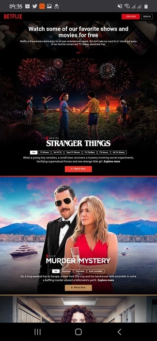 Netflix free movies 2021 hot sale