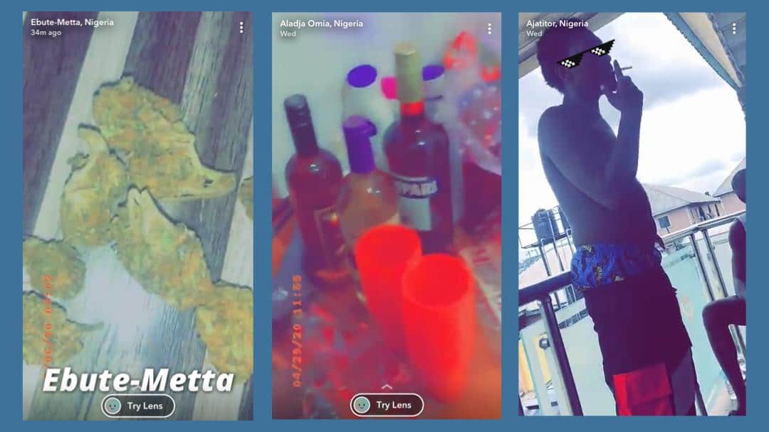 Snapchat West Africa lockdown 10