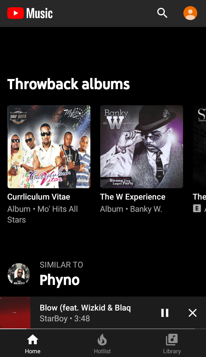 Throwback albums