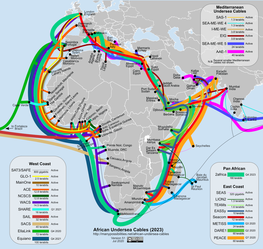 Subsea cables and the race to connect Africa to the