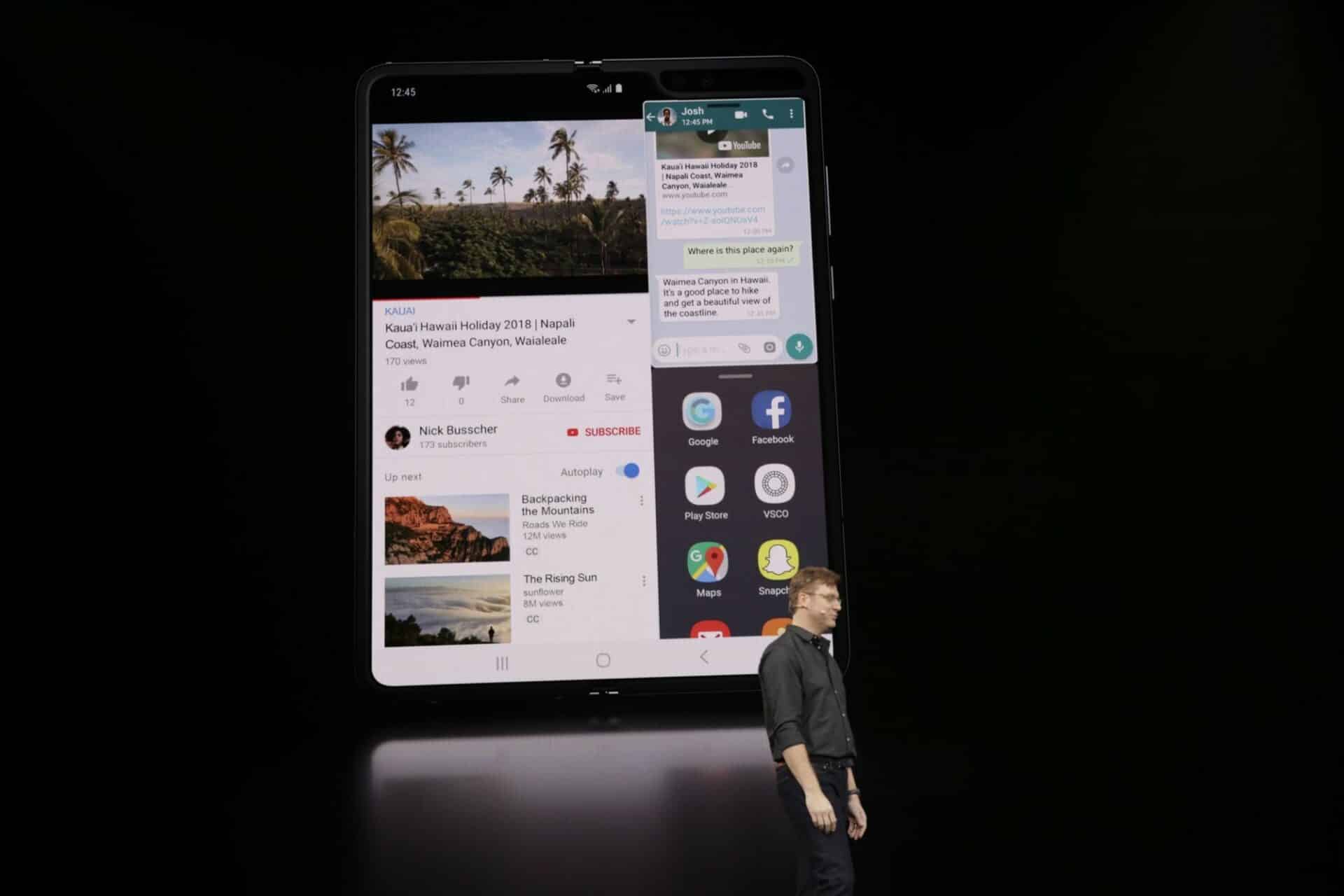 samsung galaxy fold multitask