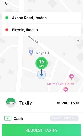 taxify ibadan