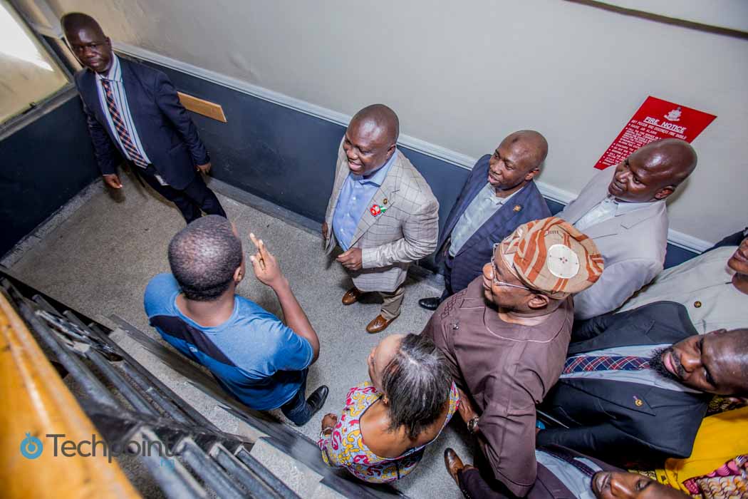Exclusive Photos from Governor Ambode's visit to Yaba tech community 3 ambode-yabacon-9