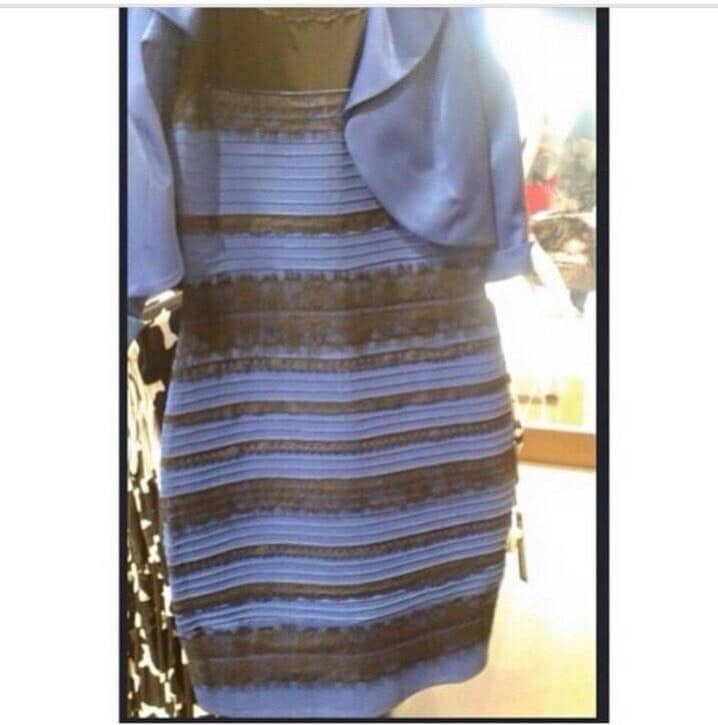 How to See the Dress As White and Gold and Black and Blue