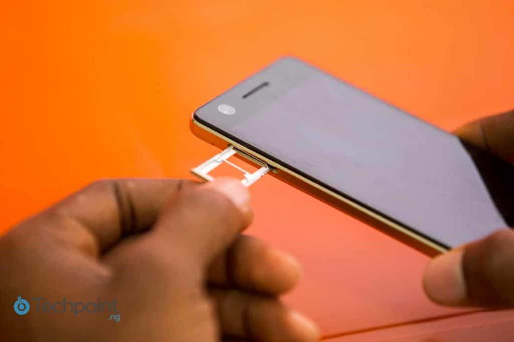 Infinix Hot S sim card slot 1 of 1