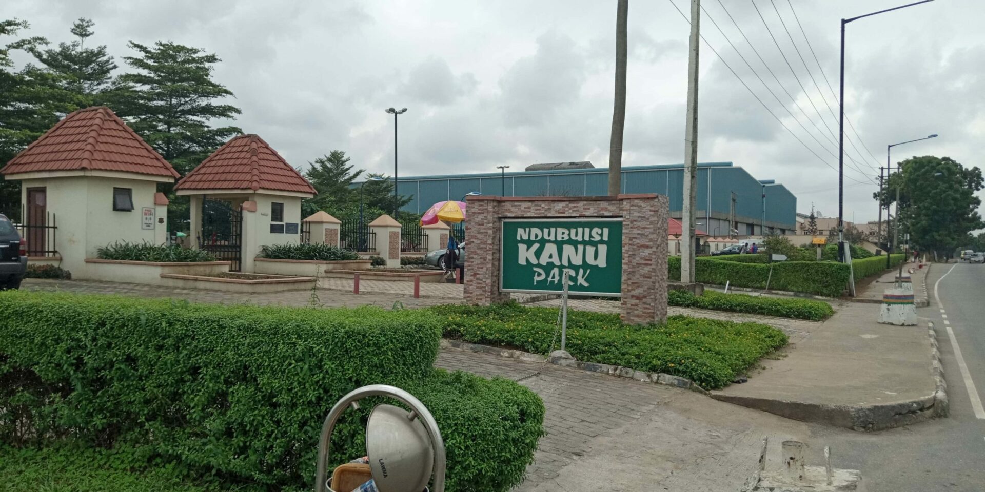 Entrance of the Ndubusi Kanu Park