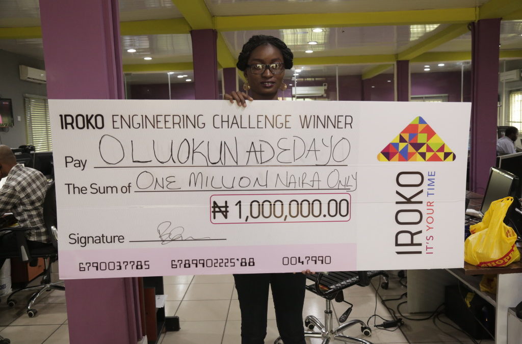 Oluokun Adedayo, another OAU Graduate, is iROKOtv’s 2nd Millionaire Engineer!