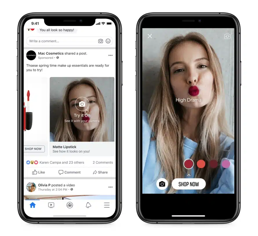 Facebook AR