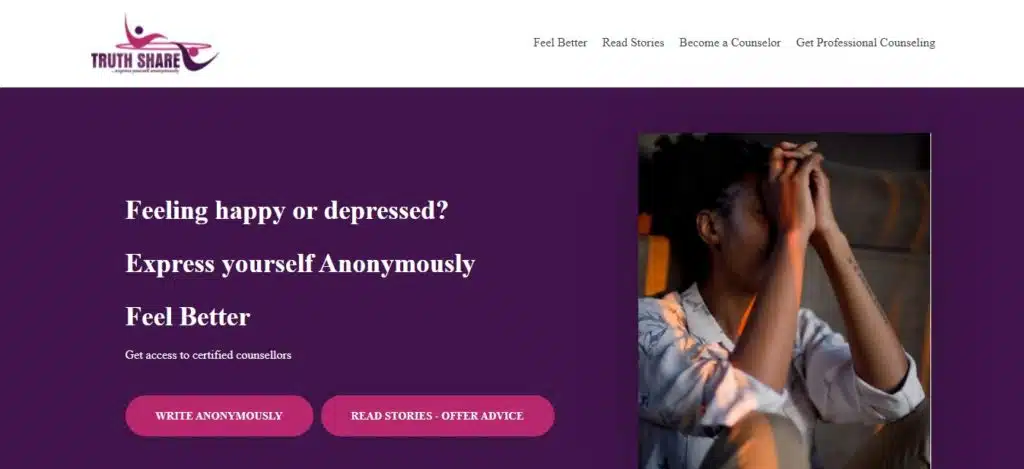 Truthshare homepage 1