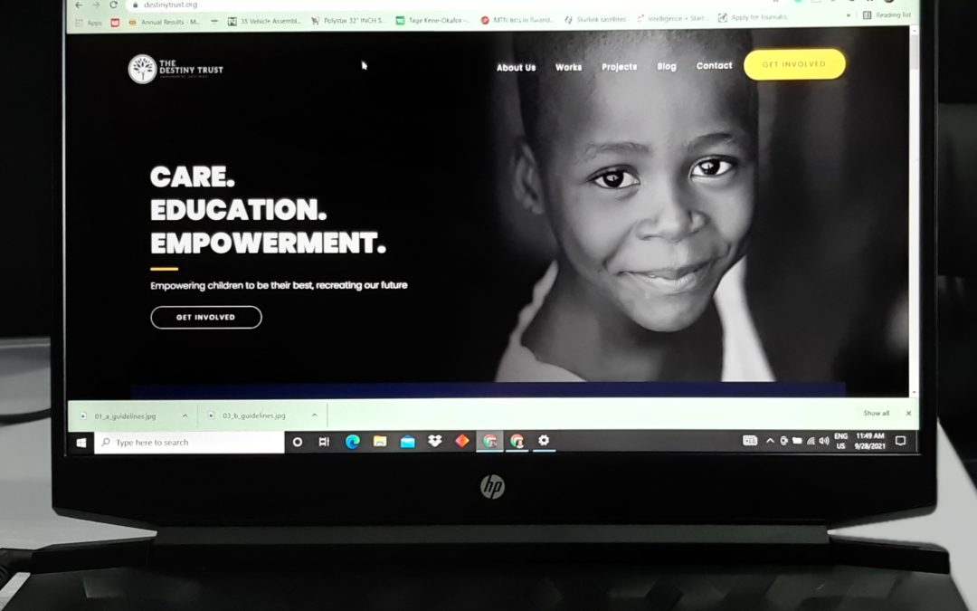 Blog 19 Tech for good: Destiny Trust is housing Nigeria’s homeless children and empowering them with tech skills