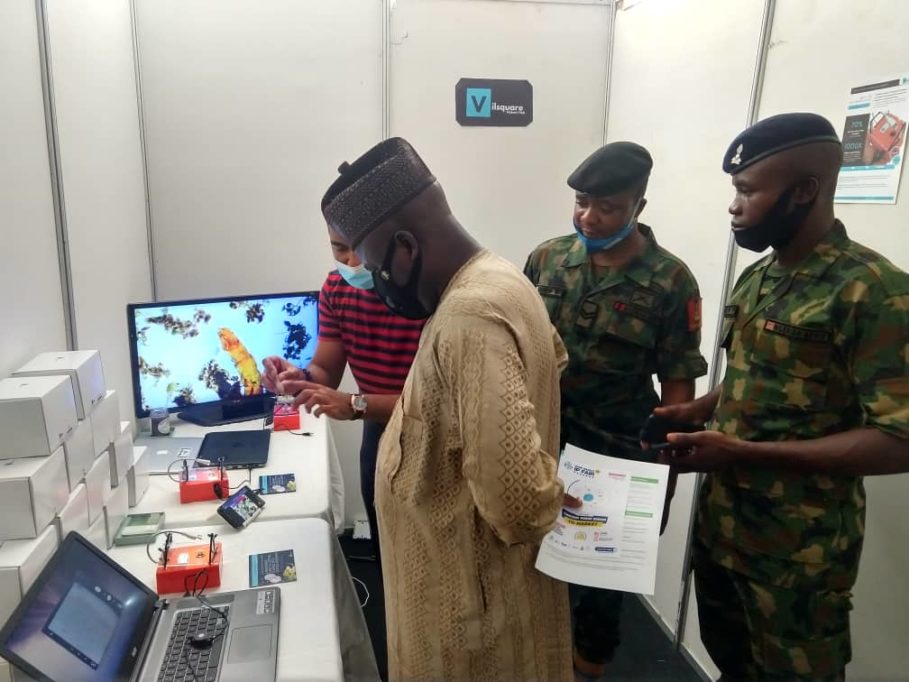 The VoltMicroscope powering research in the Nigerian Ministry of Defense