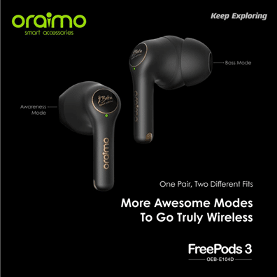 Oraimo discount earphone 2baba