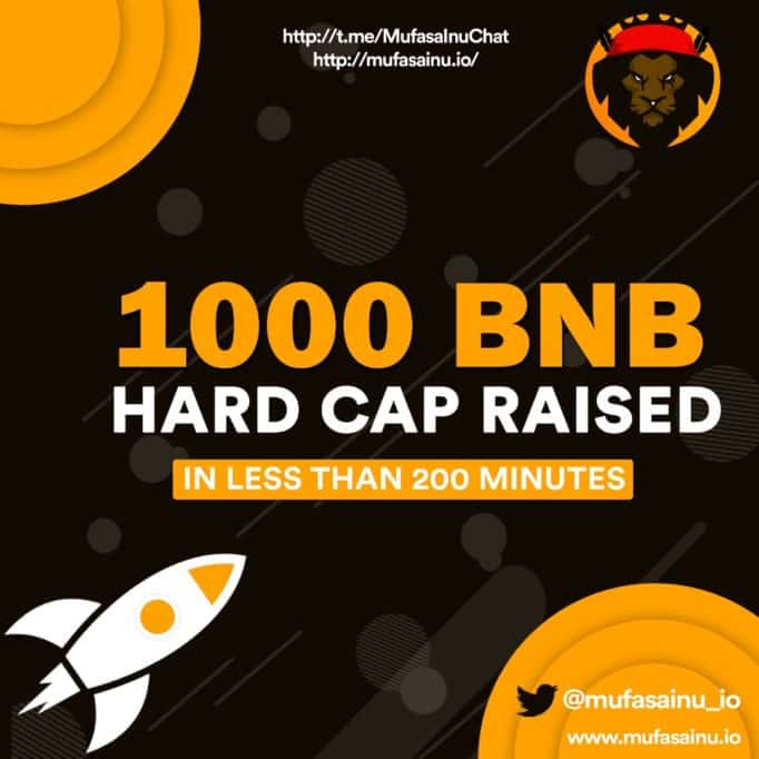 Crypto Gem Watch! Mufasa Inu Sell Out in Record Pace 1 Image...