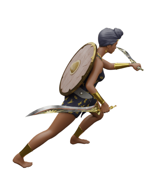 Minaland; Africa's Foremost Multichain Epic NFT and Gamefi Project, Announces its Presale 2 African warrior queen shield
