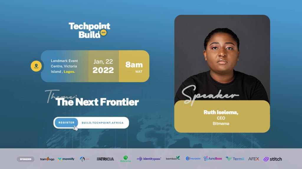 Here are the confirmed speakers for Techpoint Build 2021 9 Ruth Featured Image