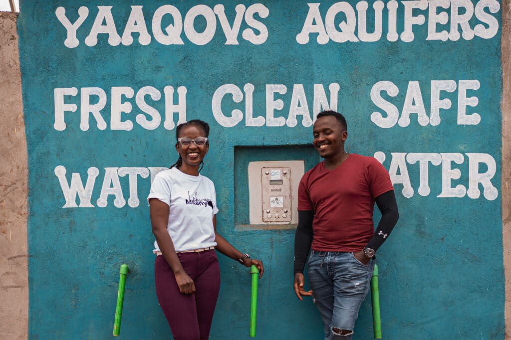 Community Water ATM at Yaaqovs Aquifiers in Makueni Kenya