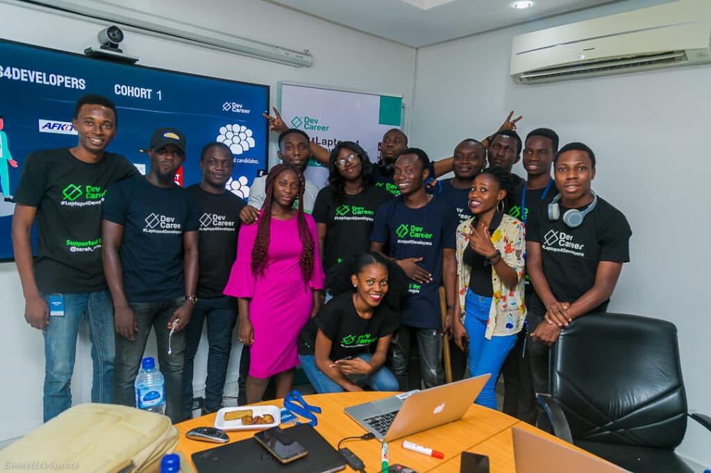 DevCareer has raised $100,000 to equip 100 Africans with laptops