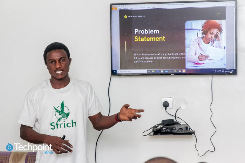 Here’s all you missed at May’s Pitch Friday 2 Peter Ayeni, CEO Strich