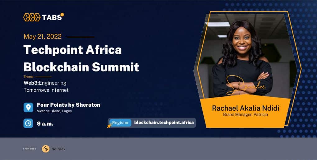 Rachael Akalia Speaker at the Techpoint Africa Blockchain Summit