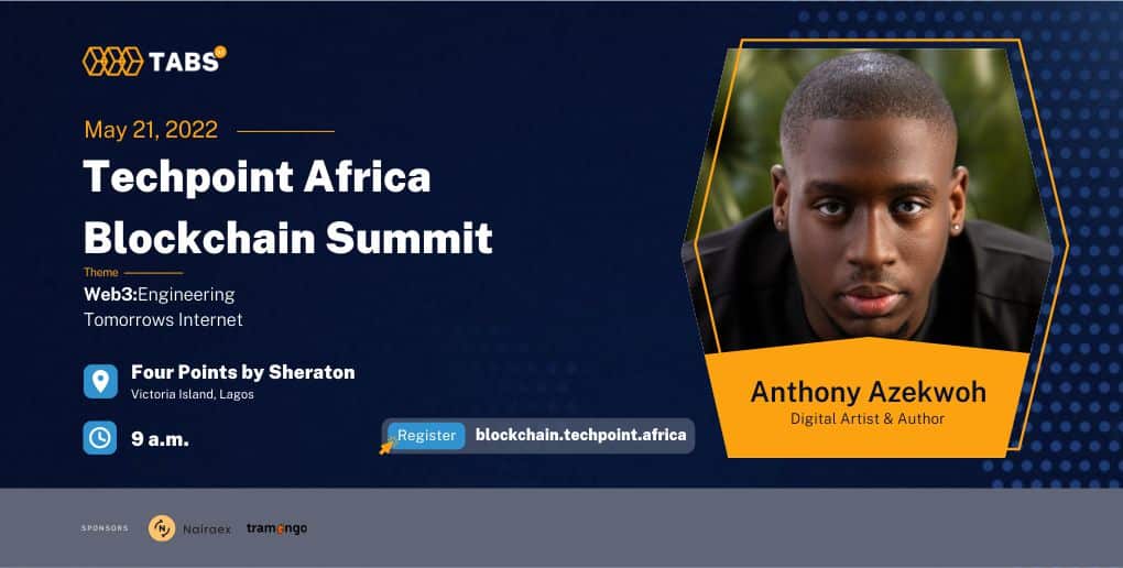 Anthony Azekwoh. Speaker at the Techpoint Africa Blockchain Summit