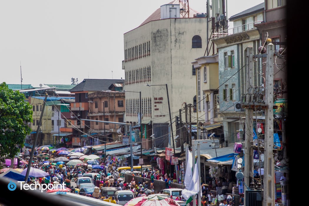 Lagos Island market