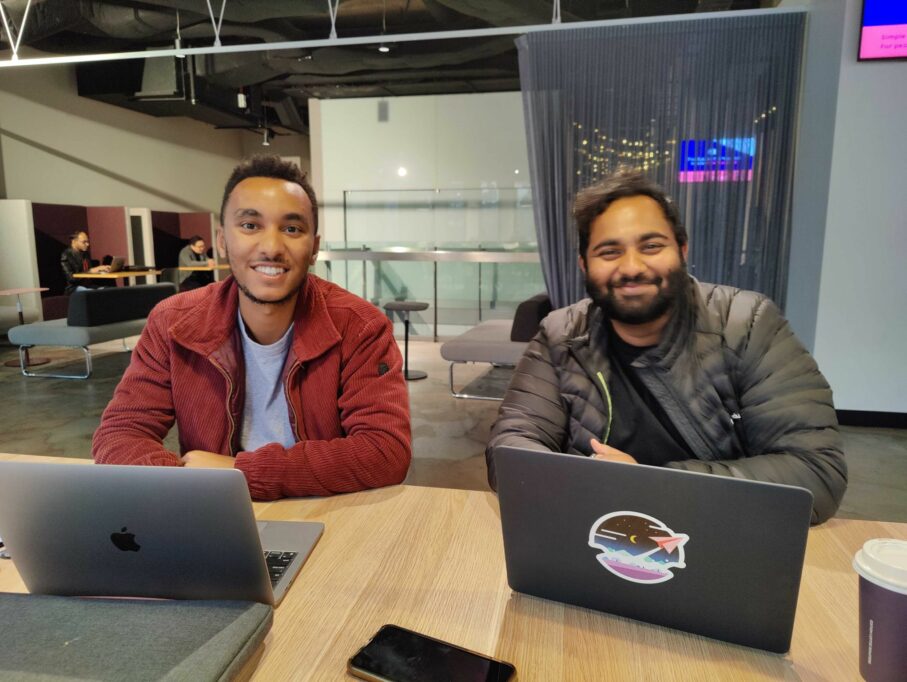 Caleb Maru and Ajay Prakash. Founders of Proximity Ventures