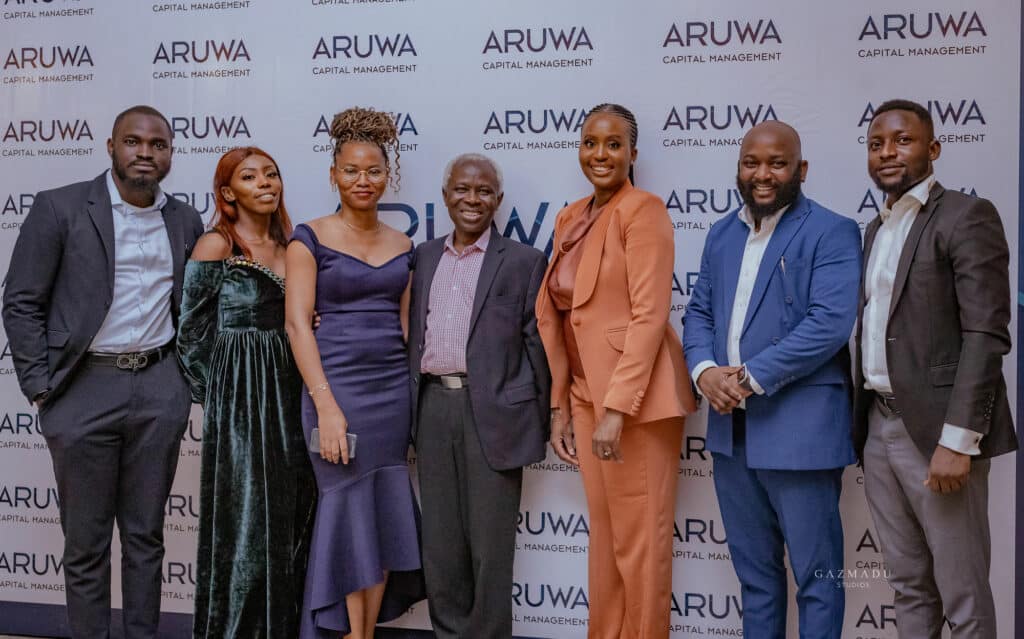 Some members of the Aruwa Capital Management team with Dotun Sulaiman, Chairman of the Investment Committee