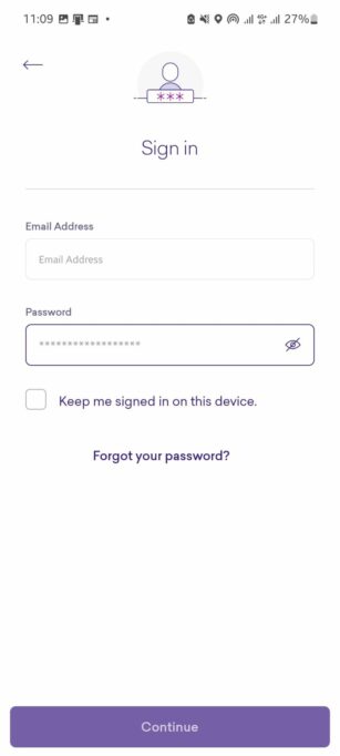 Quidax login page