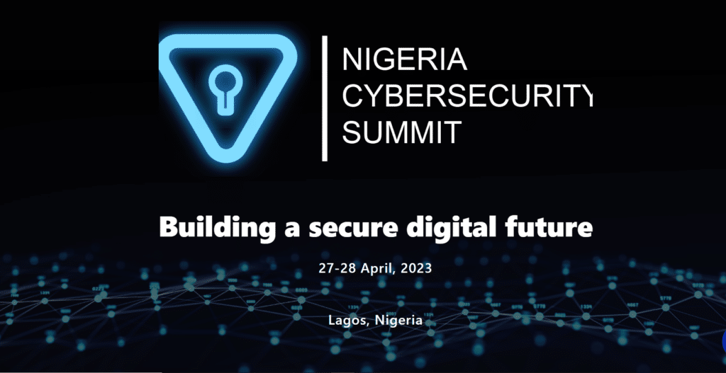 Nigeria Cybersecurity summit tech event page