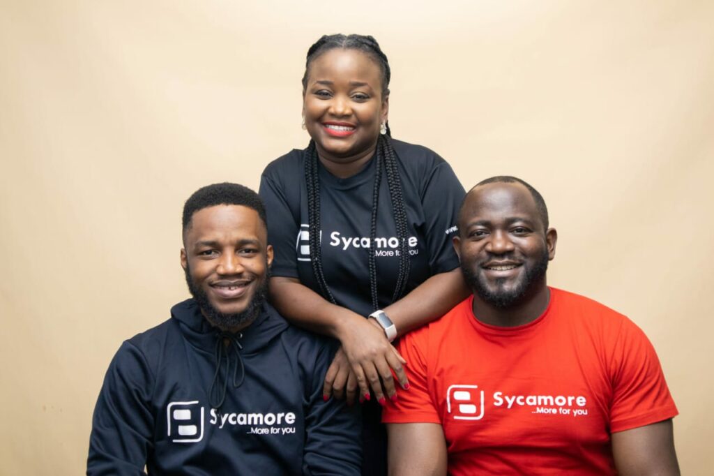 An image of the co-founders of Nigerian fintech startup, Sycamore