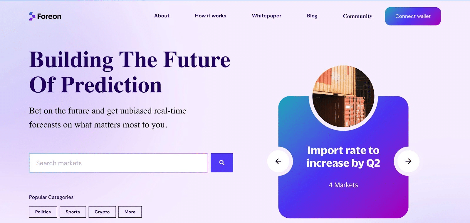 Foreon Network on a mission to revolutionize blockchain-based prediction markets