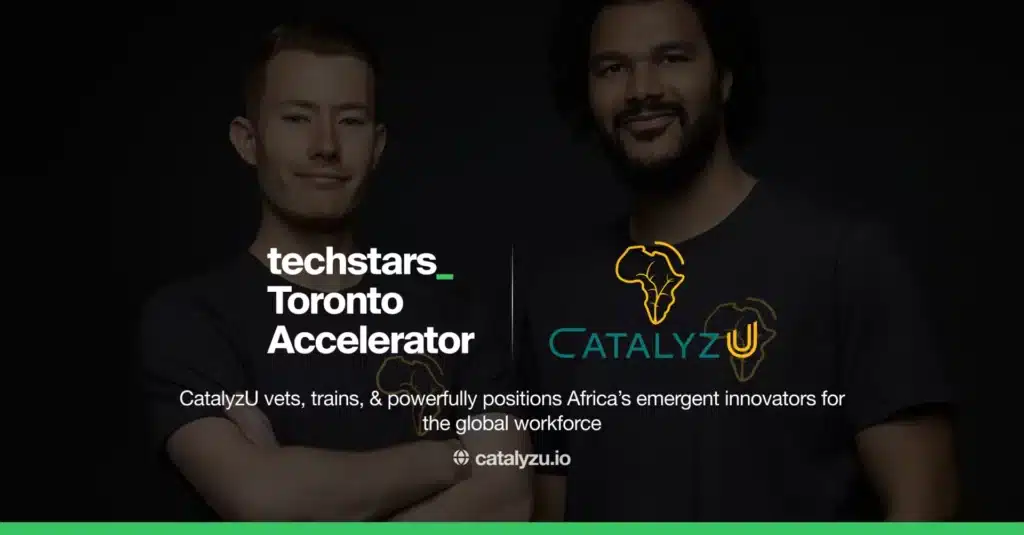 CatalyzU Techstars Announcement Image