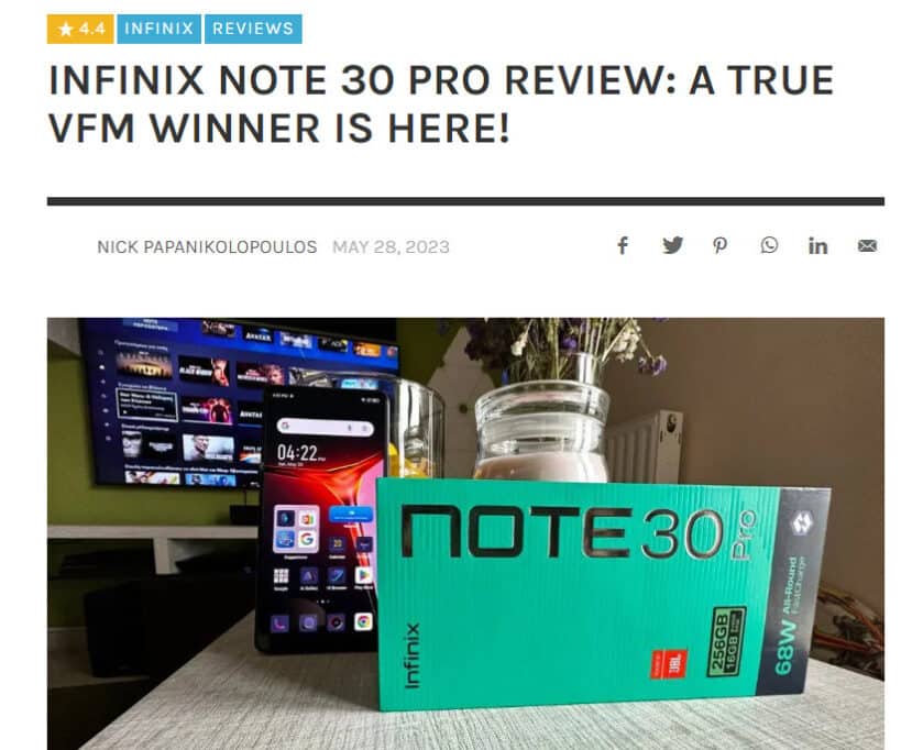 Infinix Note 30 Pro: The best in the mid-range?