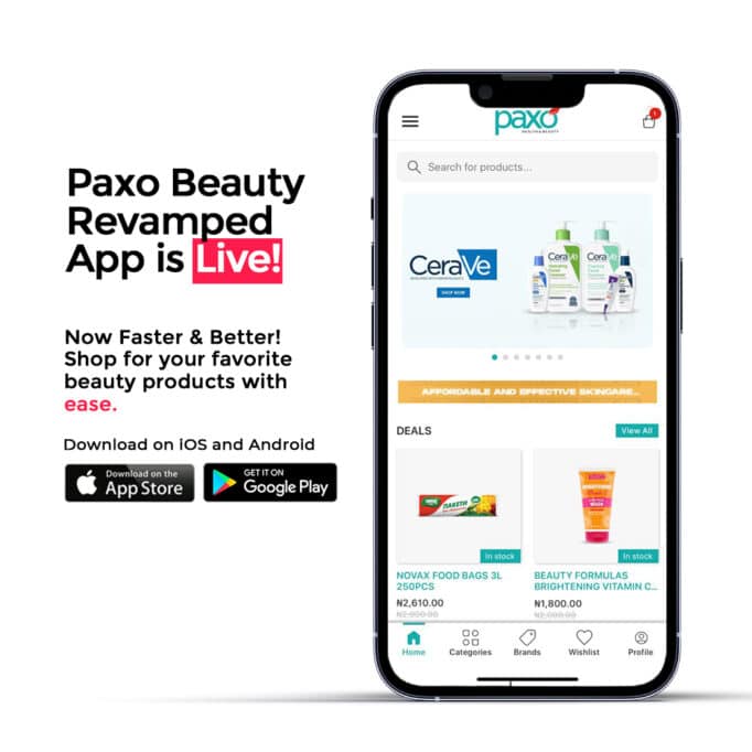 Enjoy Easy Access to Thousands of Beauty Products in Nigeria with the Paxo Beauty Revamped Mobile App 3 image3
