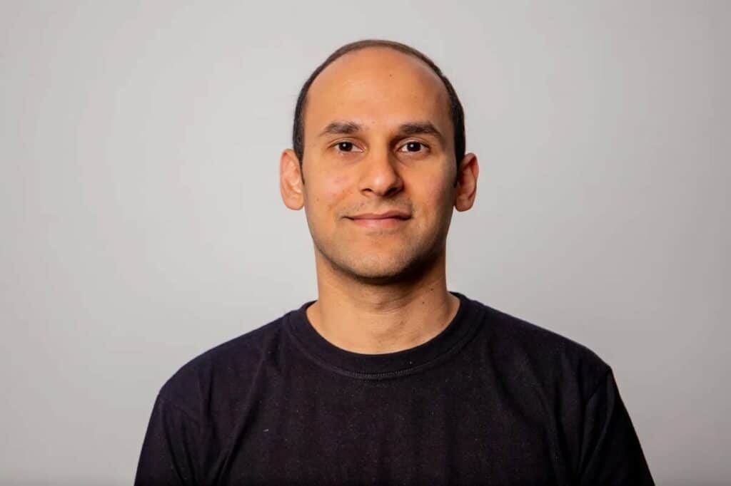 A portrait of Nadeem Anjarwalla, Binance employee detained in Nigeria