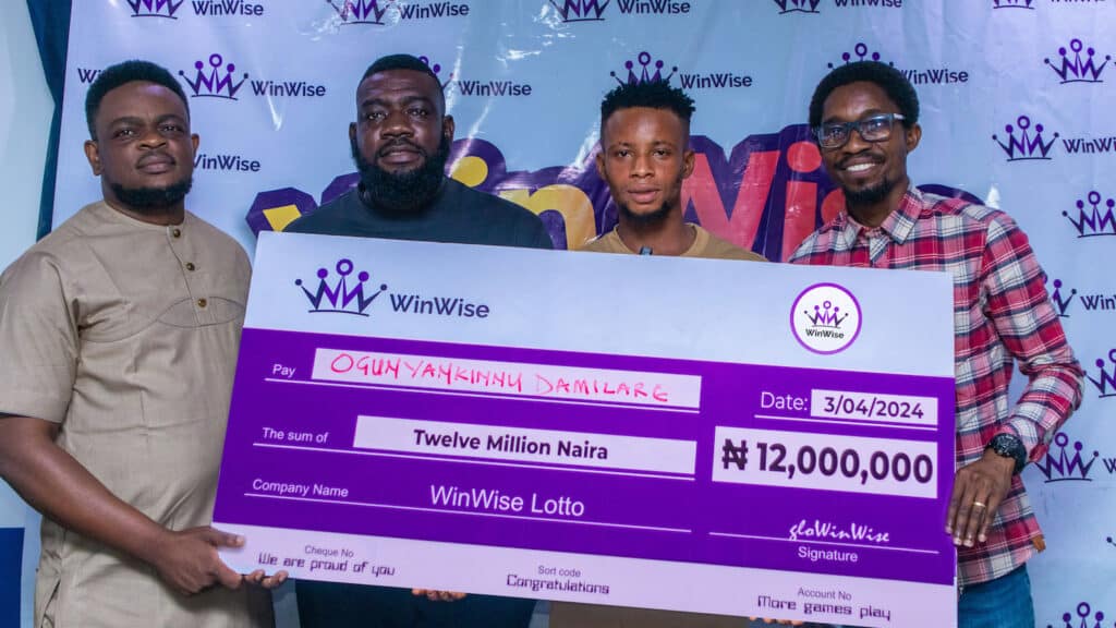 Glo Subscriber Wins ₦12 Million with ₦50 in Glo-WinWise Games 1 WinWise Salary4life