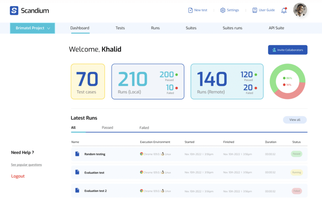 Nigerian founder's software testing startup hits 90% gross profit margin in its first year 1 A screenshot of Scandium website
