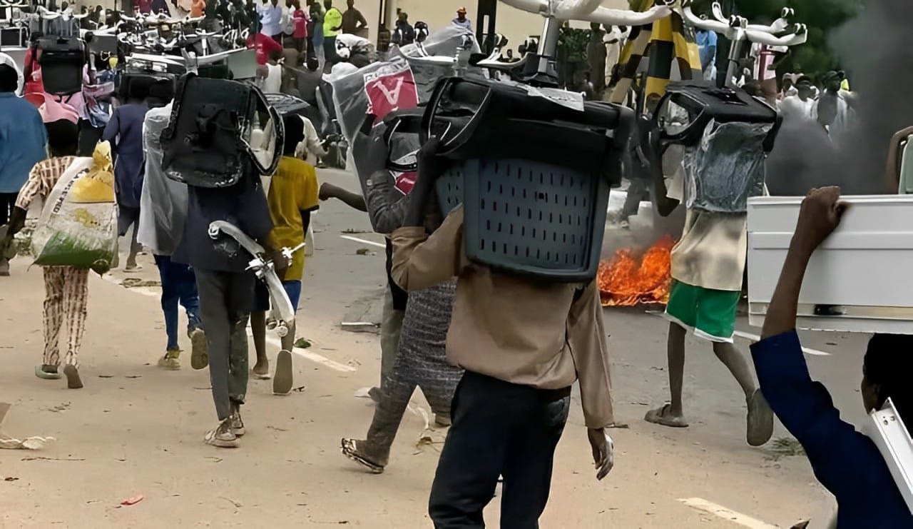 Nigeria protests escalate: Kano Digital Centre looted 1 Kano NCC loot