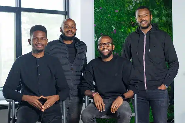 Moove raises $250 million Series C, hits $2.1 billion valuation 1 Chpter Cofounders — (From Left) Mark Kiarie, Kuria Kevin, Tesh Mbaabu and Mesongo Sibuti